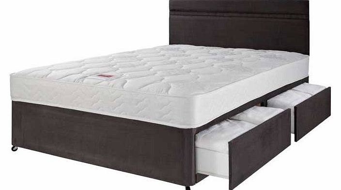 Lyon Pocket Small Double 4 Drw Divan Bed