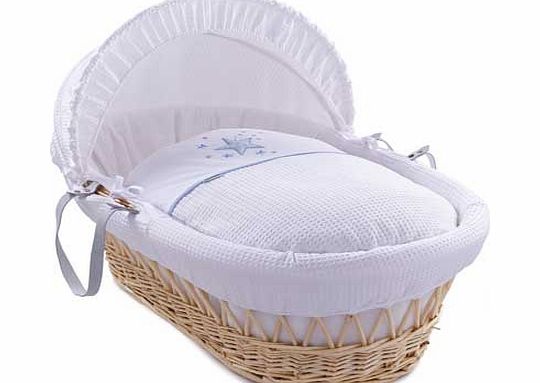 Clair de Lune Natural Wicker Stardust Moses