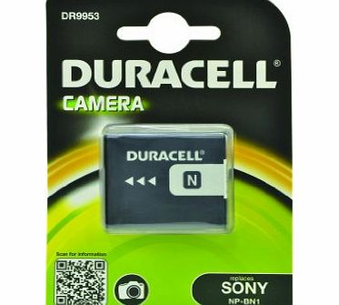 Duracell Replacement Digital Camera Battery for Sony NP-BN1 Battery