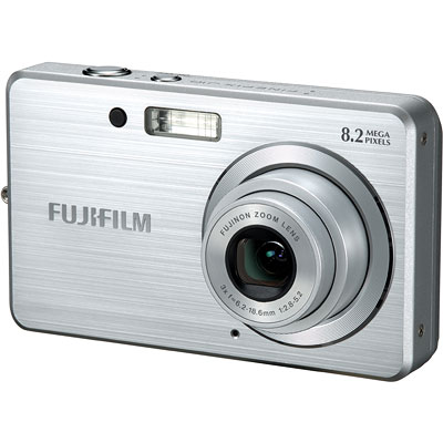 Fuji FinePix J10 Silver Compact Camera