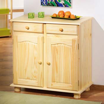 Fawn Pine 2 Door Sideboard