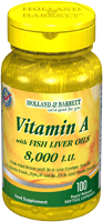 and Barrett Vitamin A Capsules 8000 i.u.