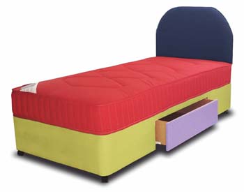 Colour Choice Divan and Mattress