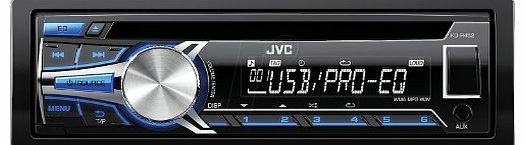 JVC KD-R452E Car Stereo ( Bluetooth, Front AUX-Input )