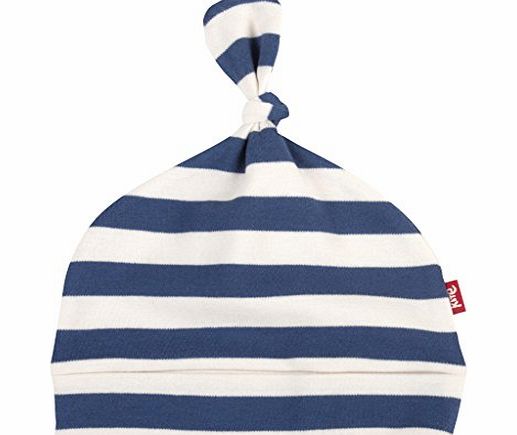 Kite Baby Boys Striped Hat, Blue (Navy), 0-6 Months