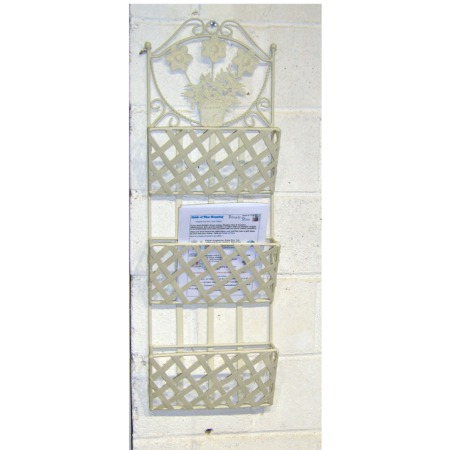 Lattice Work Letter Rack