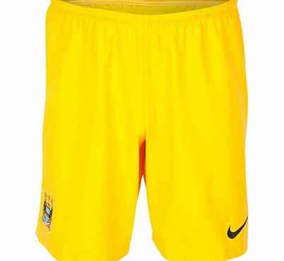 Manchester City Change Goalkeeper Shorts 2014/15