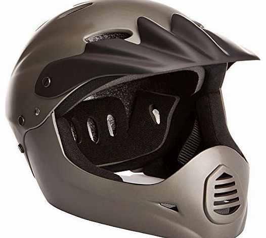 Oxford Titan Full Face Helmet - Dark/Grey, 54-58 cm