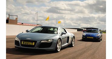 vs Audi R8 Driving Experience at Thruxton