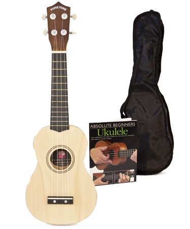 Wood Ukulele Pack