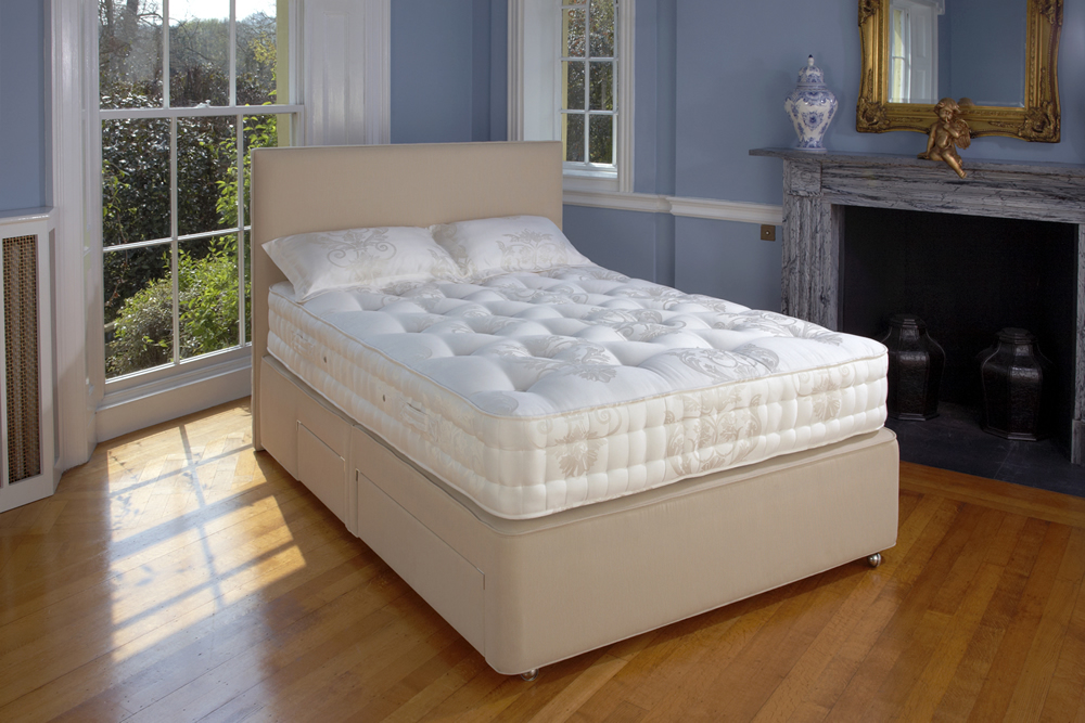 Marlborough Pocket 2000 Divan Bed, Small