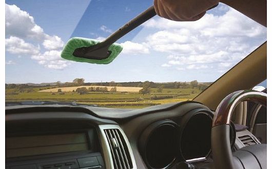 Streetwize Windscreen Clean and Shine cleaning cloth glass cleaner demister wiper
