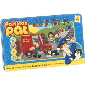 Fuzzy-Felt Postman Pat Tin