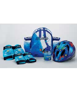 Unbranded KidCool Funky Fish Safety Backpack Set