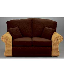 An attractive unique cane sided sofa that would su