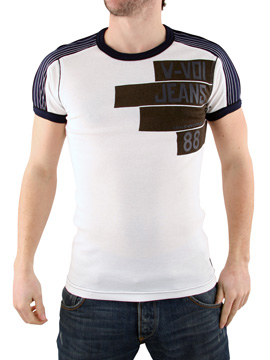 White Gavin T-Shirt