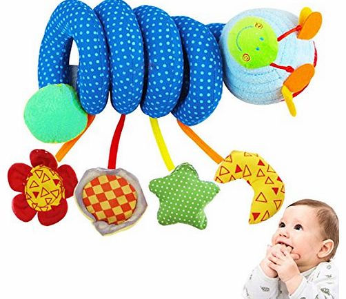 Zeagoo Baby Cute Multifunction Toy Kid Crib Round the Bed Hanging Star Moon