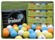 ALMOST GOLF P3 PRACTICE GOLF BALLS 10 BOX YELLOW