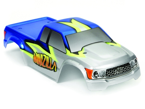 Hot Bodies MZ-1 Truck Body (Minizilla Silver/Blue)