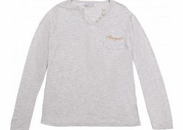 Angel T-shirt Light grey `8 years,10 years,12