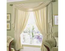 LXDirect border silk lined curtains