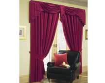 LXDirect viscount lined velvet curtains