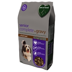 Senior Complete Dog Food with Beef 15kg