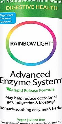 Rainbow Light Advanced Enzyme System 180 Veg. Capsules