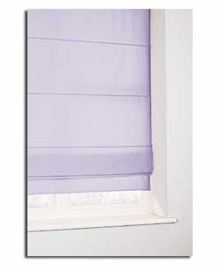 4ft Lilac Calico Roman Blind