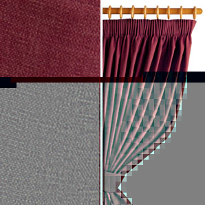 Alaska Curtains- Wine- W264cm x D228cm