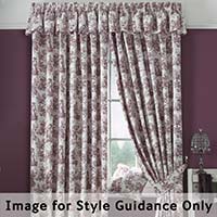 Amore Unlined Curtains Blue 229 x 229cm