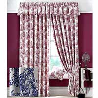Amore Unlined Curtains Blue 229x229