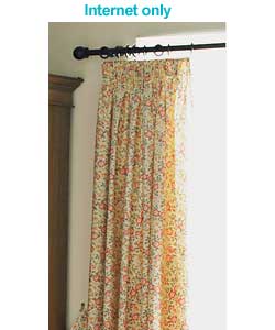 Unbranded Country Diary Honeysuckle 66 x 72in Curtains