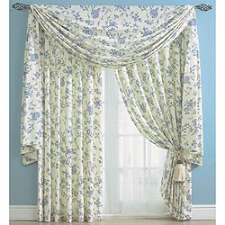 Lily Toile Lined Curtains