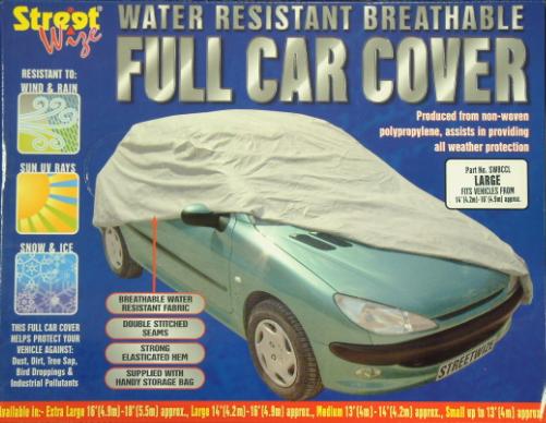 (Please Select) Full Car Covers - from