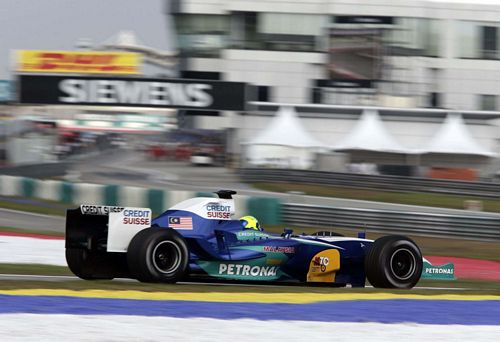 1-18 Scale 1:18 Minichamps Sauber Petronas C24 2005 J Villeneuve