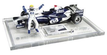 1-18 Scale 1:18 Model Williams FW27 2005 Webber Special Edition