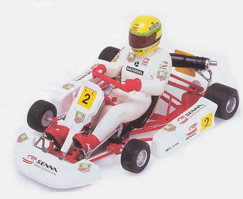 1-18 Scale 1:18 Scale Kart Paris Bercy - Ayrton Senna Limited Edition -