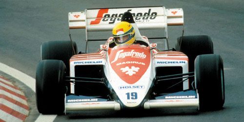 1-18 Scale 1:18 Scale Toleman Hart TG 184 1984 - Ayrton Senna Limited Edition -