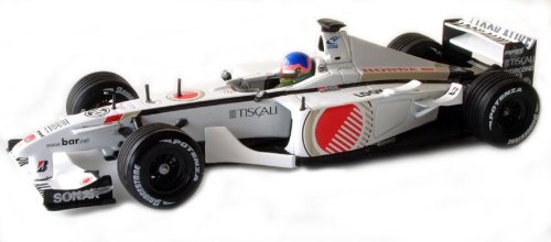 1:43 Minichamps BAR Honda 03 Race Car 2001 - Jacques Villeneuve