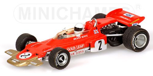 1:43 Minichamps Lotus Ford 72 WC 1970 - J.Rindt