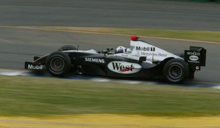 1:43 Minichamps Mclaren Mercedes Mp4-19 - D.Coulthard