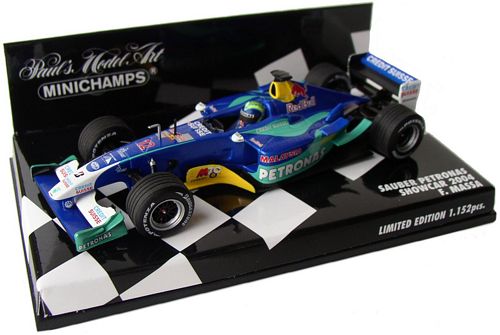 1:43 Minichamps Sauber Petronas 2004 Showcar - F. Massa Limited Edition