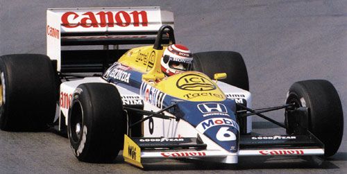 1:43 Minichamps Williams Honda FW11 - N.Piquet