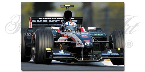 1:43 Scale Minardi PS03 Test Driver 2003 - M.Bobbi -