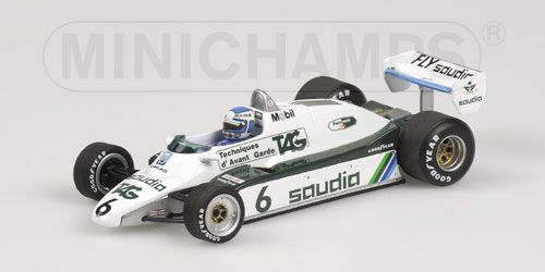 1:43 Scale Williams Ford FW08 - K.Rosberg -