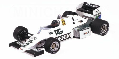 1:43 Scale Williams Ford FW08C - J Laffite