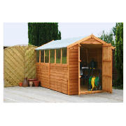 10 x 6 Apex Overlap Shed with installation