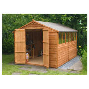 10 x 8 Apex Overlap Shed with installation