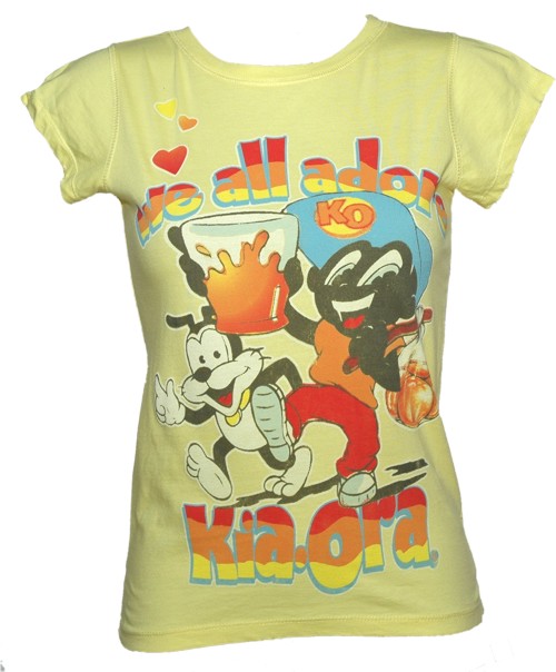 1531 We All Adore Kia Ora Ladies T-Shirt from Famous Forever